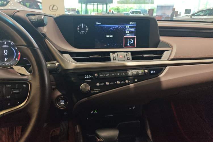 Used Lexus ES 2020 200 Luxury Edition Audio And AC Panel