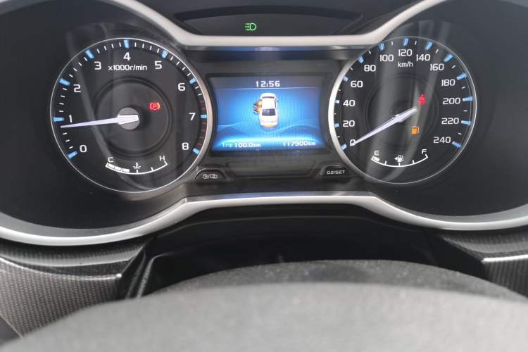 Used Geely Auto Emgrand 2017 Sedan Million Edition 1.5L Manual - Upward Version Odometer Close Up