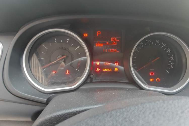 Used Citroen C3-XR 2015 1.6L Automatic Fashion Model Instrument Cluster