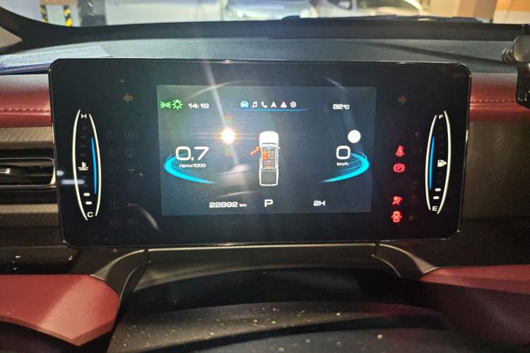 Used Great Wall Poer 2023 2.0T Off-Road Version Automatic Diesel Four-Wheel Drive High-End Edition Instrument Cluster