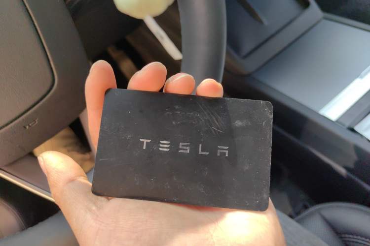 Used Tesla Model 3 2025 Rear-Wheel-Drive Version Vehicle Key