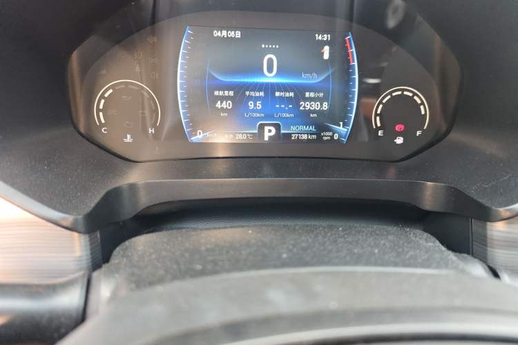 Used Chery Tiggo 8 2021 Kunpeng Edition 290TGDI Automatic Fuyao Version Odometer Close Up