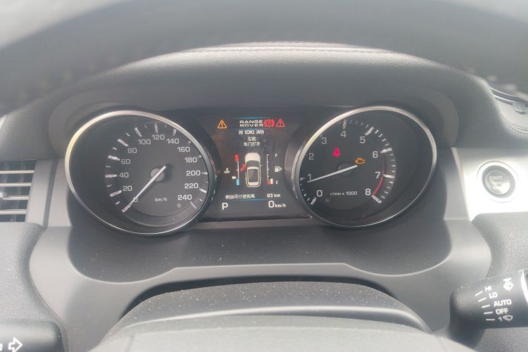 Used Land Rover Range Evoque 2012 2.0T 5-Door Ignite Edition Instrument Cluster