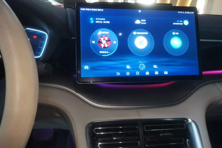 Used BYD Song PLUS New Energy 2023 Champion Edition DM-i 110KM Flagship PLUS Audio And AC Panel