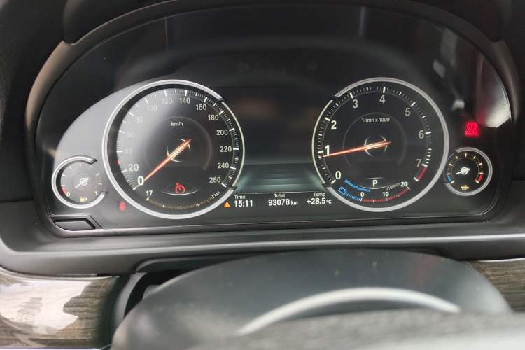 Used BMW 5 Series 2017 525Li Luxury Design Package Instrument Cluster