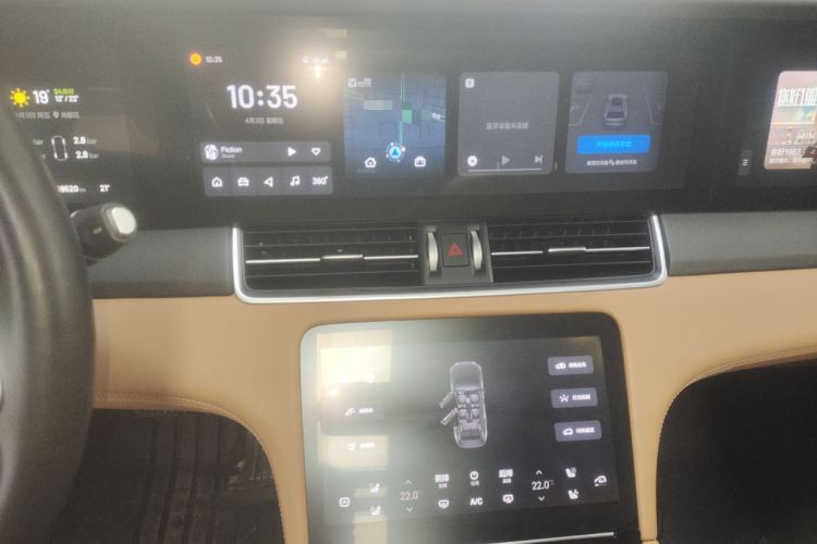 Used Li Auto ONE 2021 Extended-Range 6-Seater Version Audio And AC Panel