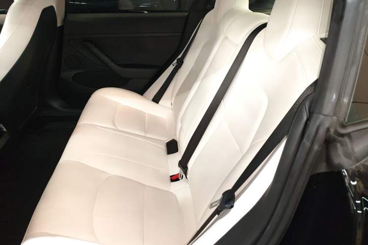 Used Tesla Model 3 2021 Standard Range Rear-Drive Upgraded Version Left Rear Seat
