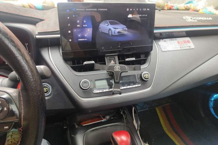 Used Toyota Corolla 2023 1.8L Smart Electric Hybrid Dual-Motor Elite Edition Audio And AC Panel