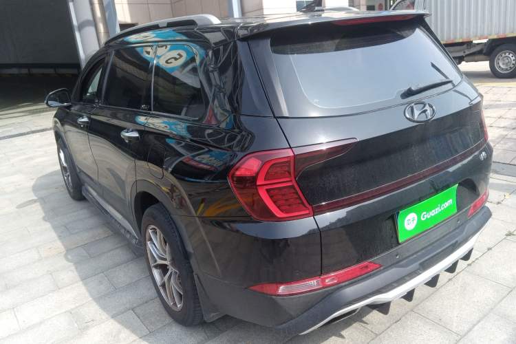 Used Hyundai Santa Fe 2019 380 TGDi DLX Automatic 2WD Prestige PLUS China V Standard Rear Left 45 Deg