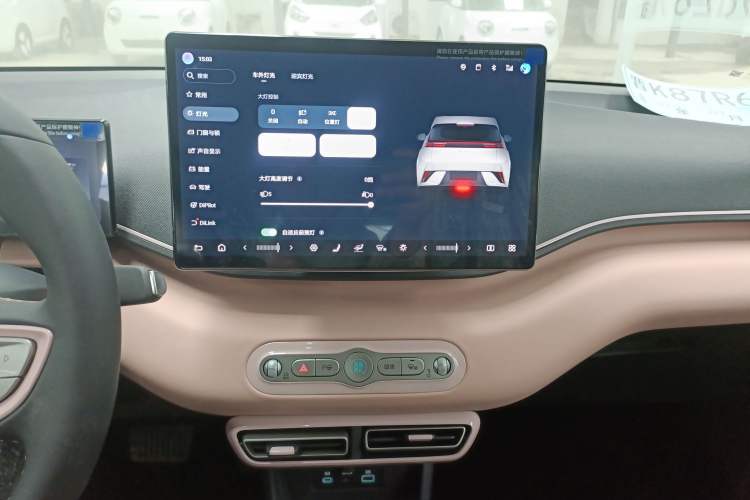 Used BYD Seagull 2025 Smart Drive Version 305 km Freedom Edition Audio And AC Panel