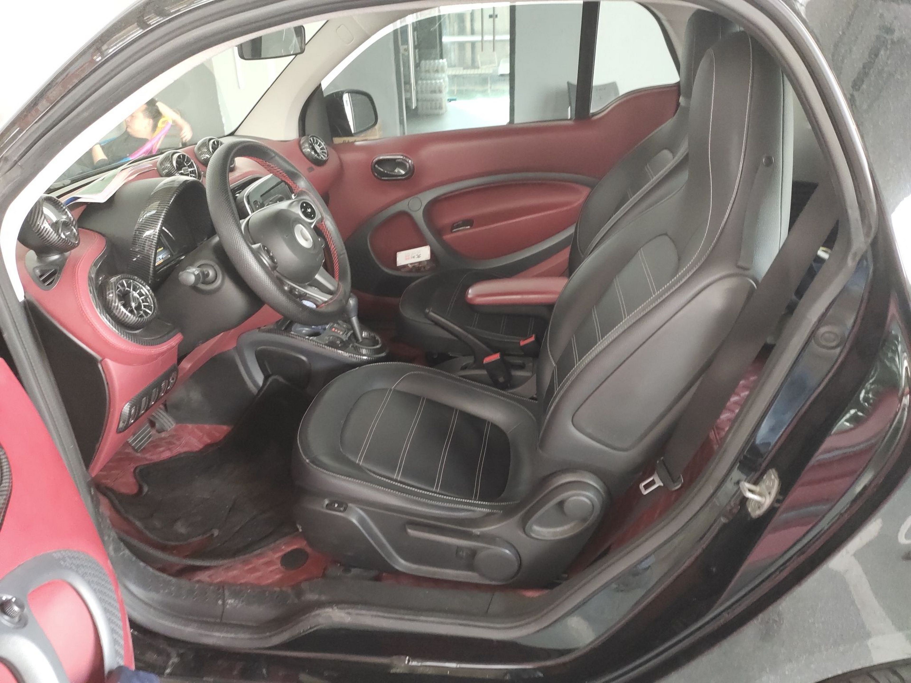 Avant de la voiture
