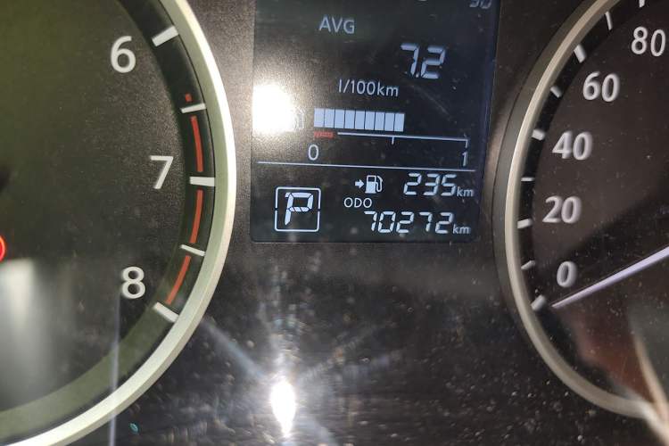 Used Nissan Kicks 2020 1.5L XL CVT Cool Enjoyment Edition Odometer Close Up