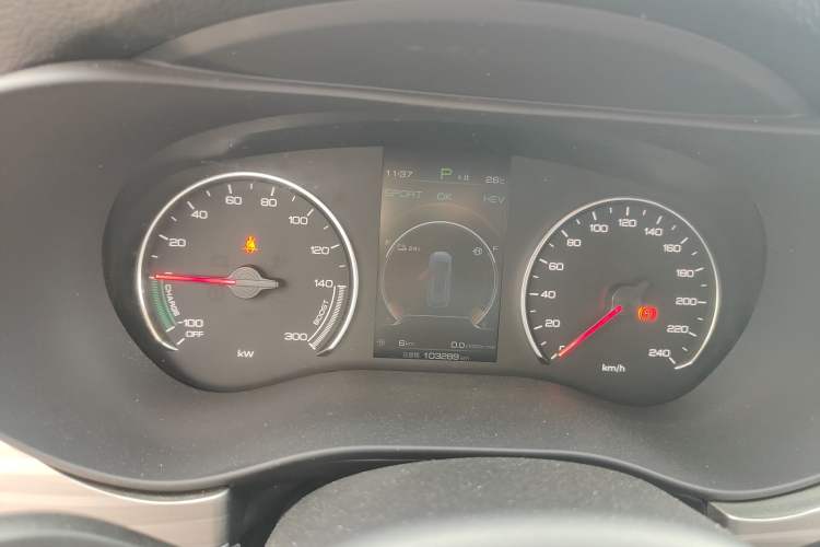 Used BYD Song MAX New Energy 2019 DM 1.5T Smart Connect Advanced 7-Seater China VI Standard Instrument Cluster