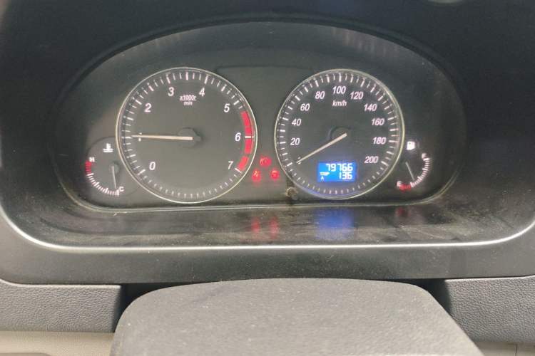 Used BAIC Weiwang M20 2014 1.5L Comfort Version BJ415B Odometer Close Up