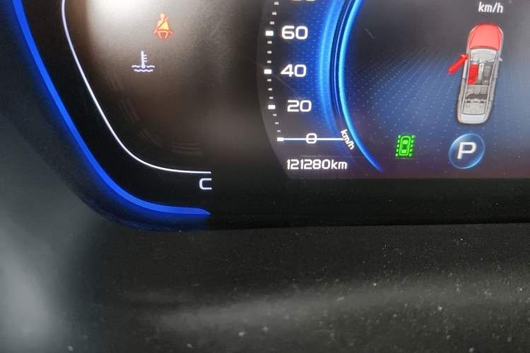 Used Geely Auto Binray 2019 200T DCT Brilliant Edition Odometer Close Up