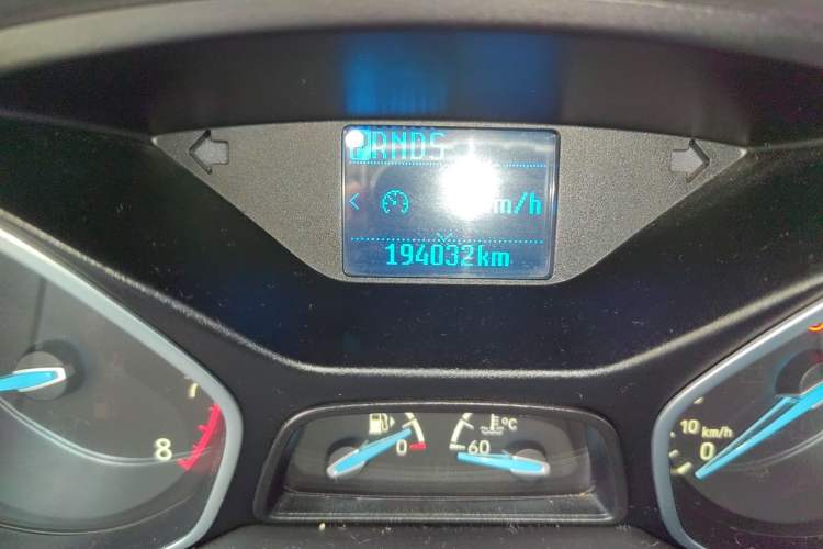 Used Ford Focus 2015 Hatchback 1.6L Automatic Fashion Edition Odometer Close Up