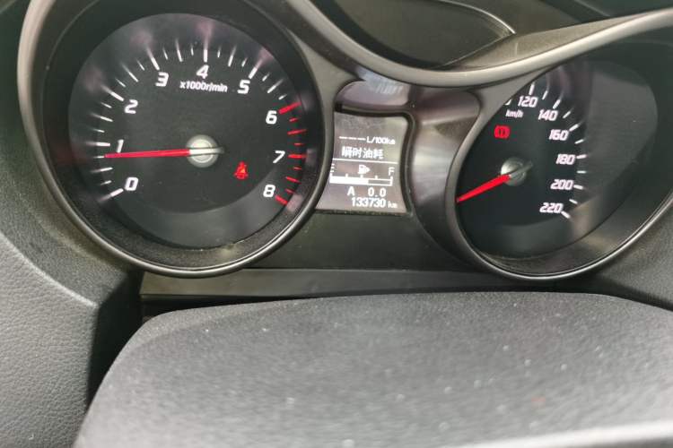 Used Haima S5 2015 1.5T Manual Smart Luxury Sport Edition Odometer Close Up