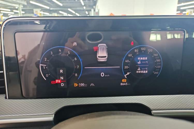 Used Volkswagen Tavendor 2023 380TSI Four-Wheel Drive R-Line Cruise Edition Instrument Cluster