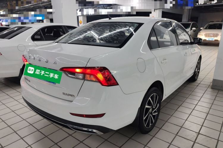 Used Skoda Rapid 2020 1.5L Manual Comfort Edition Rear Right 45 Deg