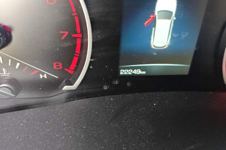 Used Haval H6 2023 National Trend Edition 1.5T Automatic Urban Version Odometer Close Up