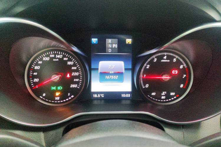 Used Mercedes-Benz C-Class 2015 Revised C 200 L Sport Edition Instrument Cluster