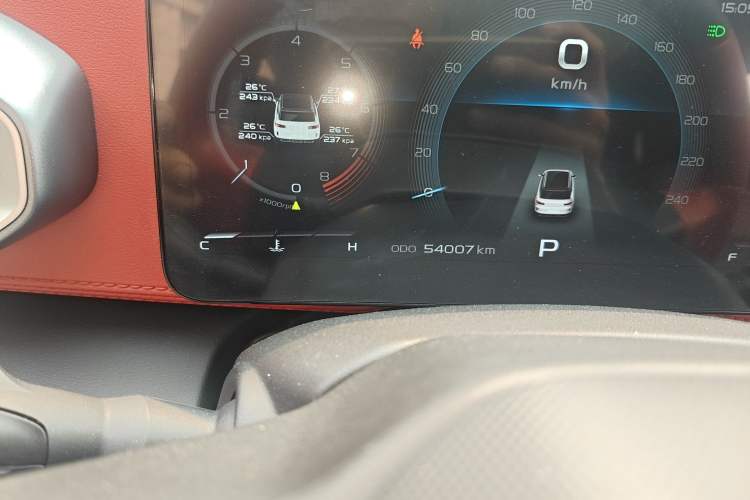 Used Geely Auto icon 2020 1.5TD i7 Odometer Close Up