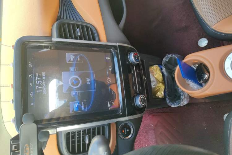 Used Chery QQ Little Ant 2018 400 4-Seater Smart Edition Audio And AC Panel