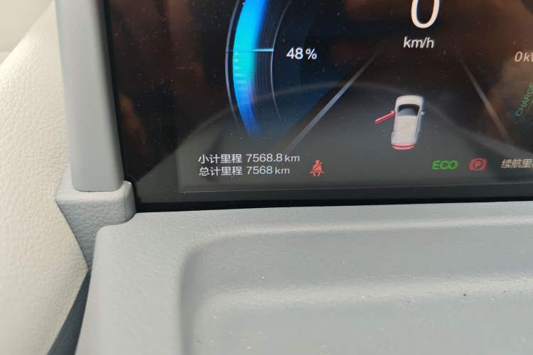 Used Bestune Pony 2025 222km Lightning Horse Odometer Close Up