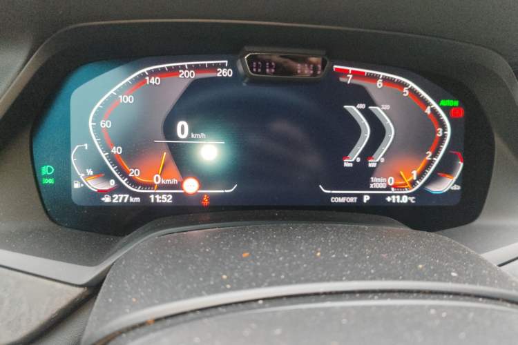 Used BMW X5 2021 xDrive40i Luxury Model with M Sport Package Instrument Cluster