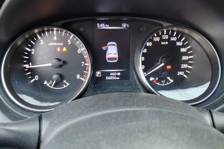 Used Nissan Qashqai 2019 2.0L CVT Smart Enjoyment Version Odometer Close Up