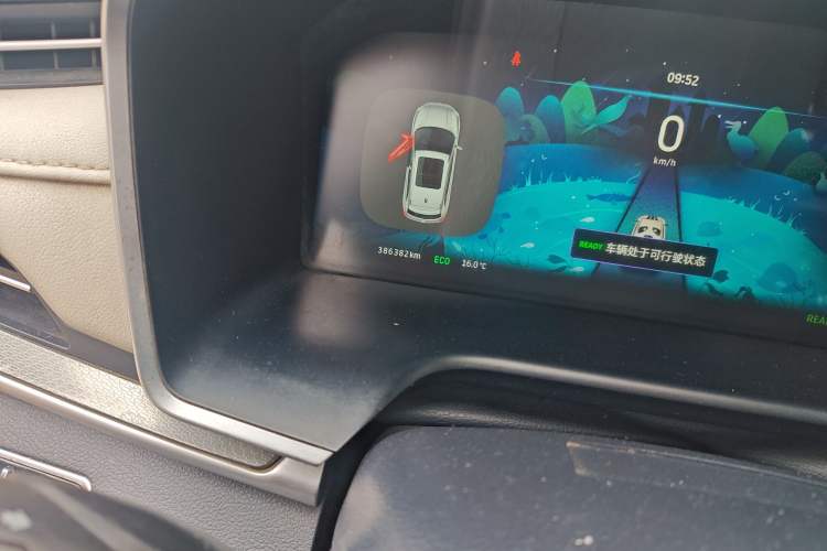 Used WM Motor EX5 2019 EX5 Entry Edition 300 Odometer Close Up