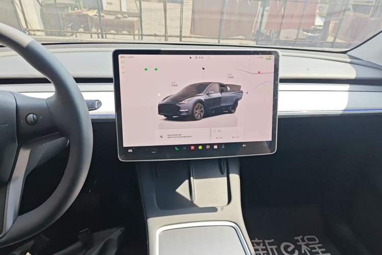 Used Tesla Model Y 2024 Rear-Wheel-Drive Version Audio And AC Panel