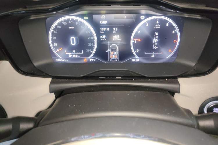 Used Lynk & Co 02 2018 1.5T DCT Two-Wheel Drive Zhaopu Version China V Standard Instrument Cluster
