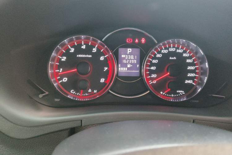 Used Subaru Forester 2012 Classic 2.5XS Automatic Luxury Edition Odometer Close Up