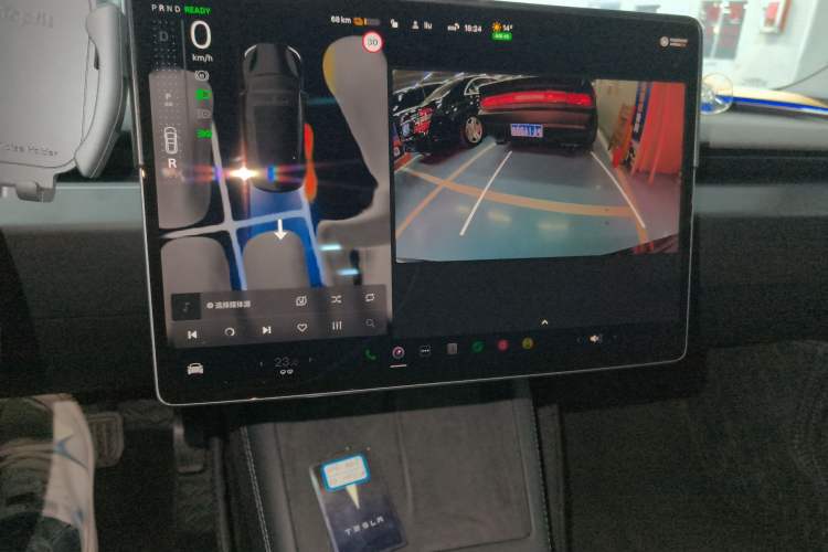 Used Tesla Model 3 2023 Rear-Wheel-Drive Version Audio And AC Panel