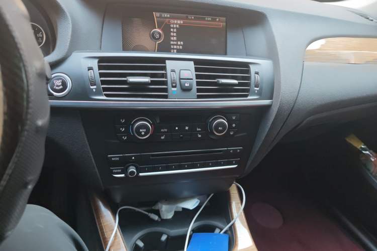 Used BMW X3 2011 xDrive35i Luxury Model Audio And AC Panel