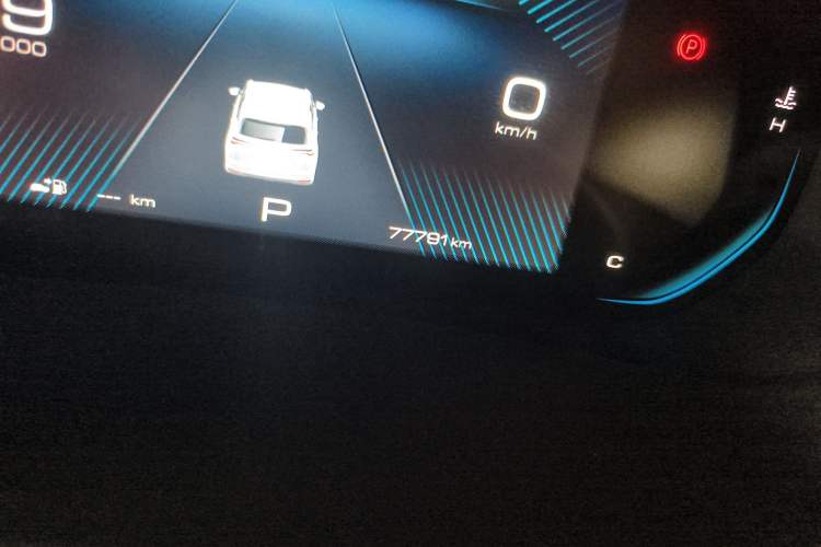 Used Wuling Victory 2022 280T 1.5T CVT Flagship Edition Odometer Close Up