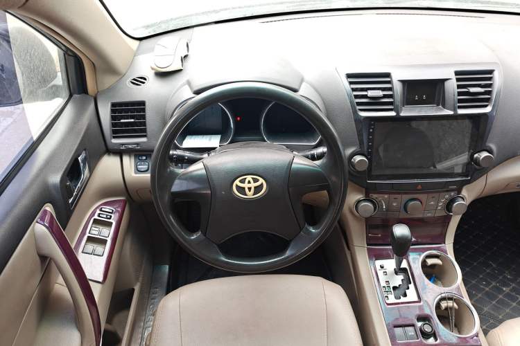 Used Toyota Highlander 2009 2.7L 2WD 5-Seater Elite Edition Steering Wheel