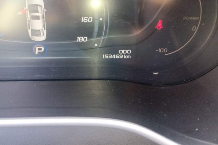 Used Geely Auto Emgrand New Energy 2018 EV450 Ambition Model Odometer Close Up