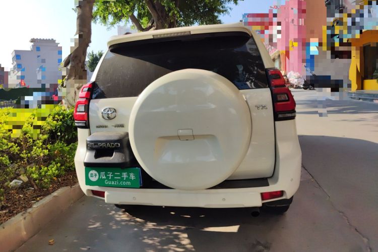 Used Toyota Prado 2018 3.5L Automatic TX-L with Rear-Mounted Spare Tire

