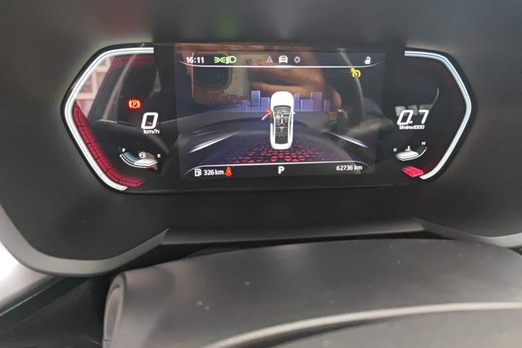 Used MG 5 2021 300TGI DCT Elegant Luxury Edition Odometer Close Up