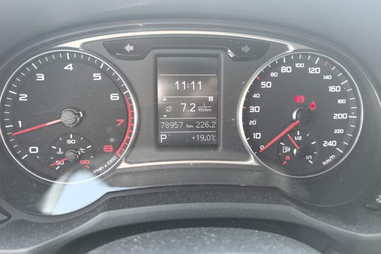 Used Audi A1 2016 30 TFSI Sportback Design Fashion Edition Odometer Close Up