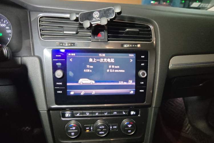 Used Volkswagen Golf Pure Electric 2020 Chariot Pro Audio And AC Panel