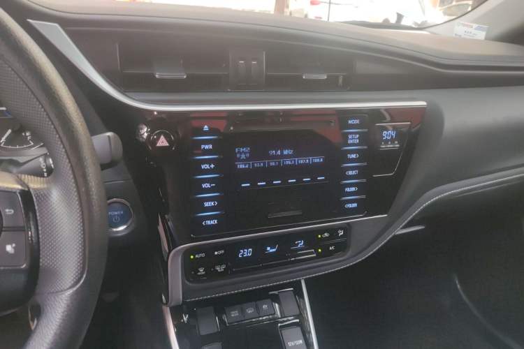 Used Toyota Corolla Hybrid E+ 2019 1.8L E-CVT Leading Edition Audio And AC Panel