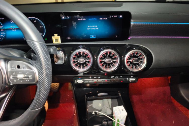 Used Mercedes-Benz A-Class 2021 A 200 L Sport Sedan Fashion Model Audio And AC Panel