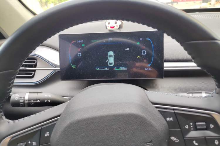 Used BYD Destroyer 05 2024 HONOR Edition DM-i 55KM Luxury Model Odometer Close Up