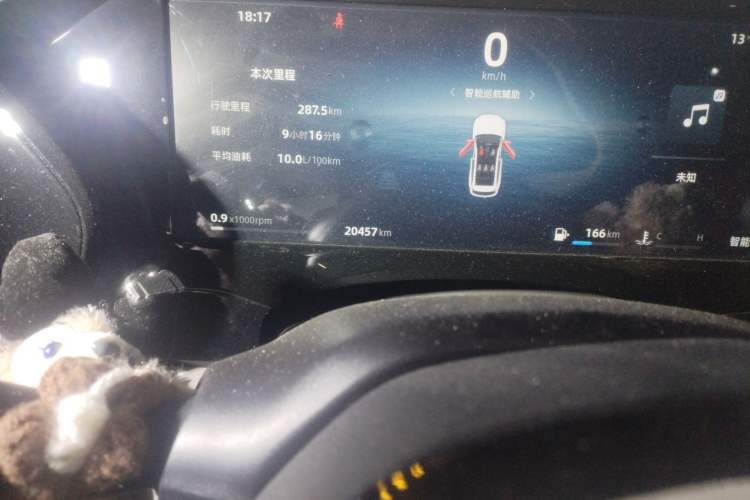 Used Geely Auto Monjaro L 2024 2.0TD High-Power Automatic Two-Wheel Drive Yunqi Version Odometer Close Up