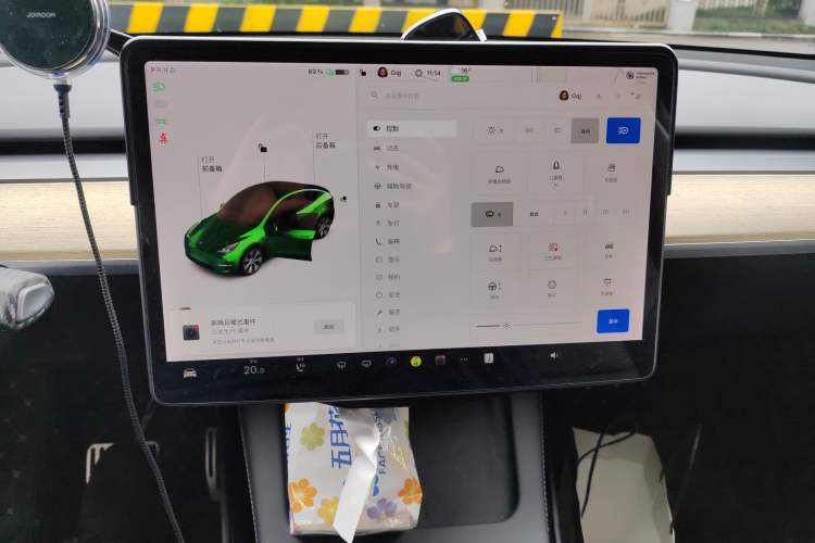 Used Tesla Model Y 2021 Standard Range Rear-Wheel Drive Version Instrument Cluster