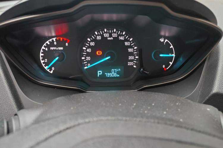 Used Ford Escort 2017 Revised Version 1.5L Automatic Comfort Edition Odometer Close Up