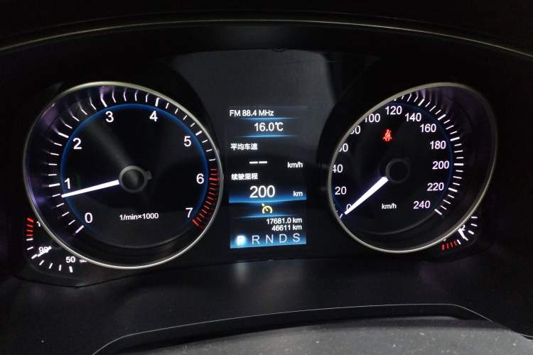 Used Hongqi H7 2017 1.8T Tech Model Instrument Cluster